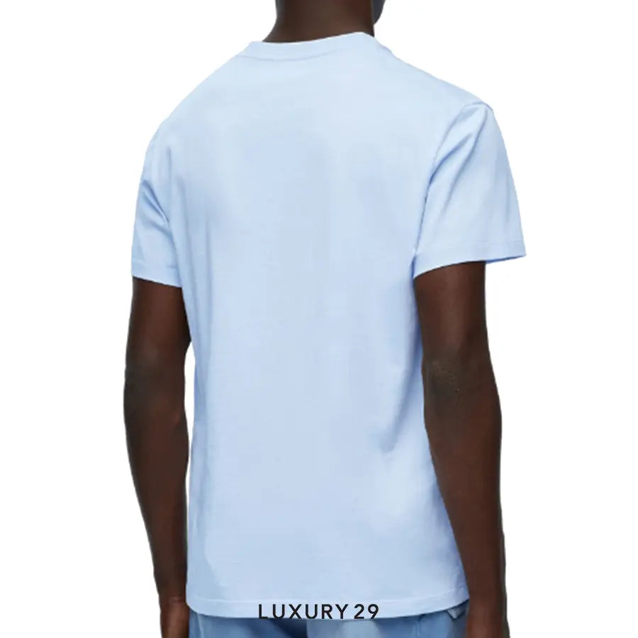 Loewe Regular fit T-shirt in cotton Soft Blue LOEWE