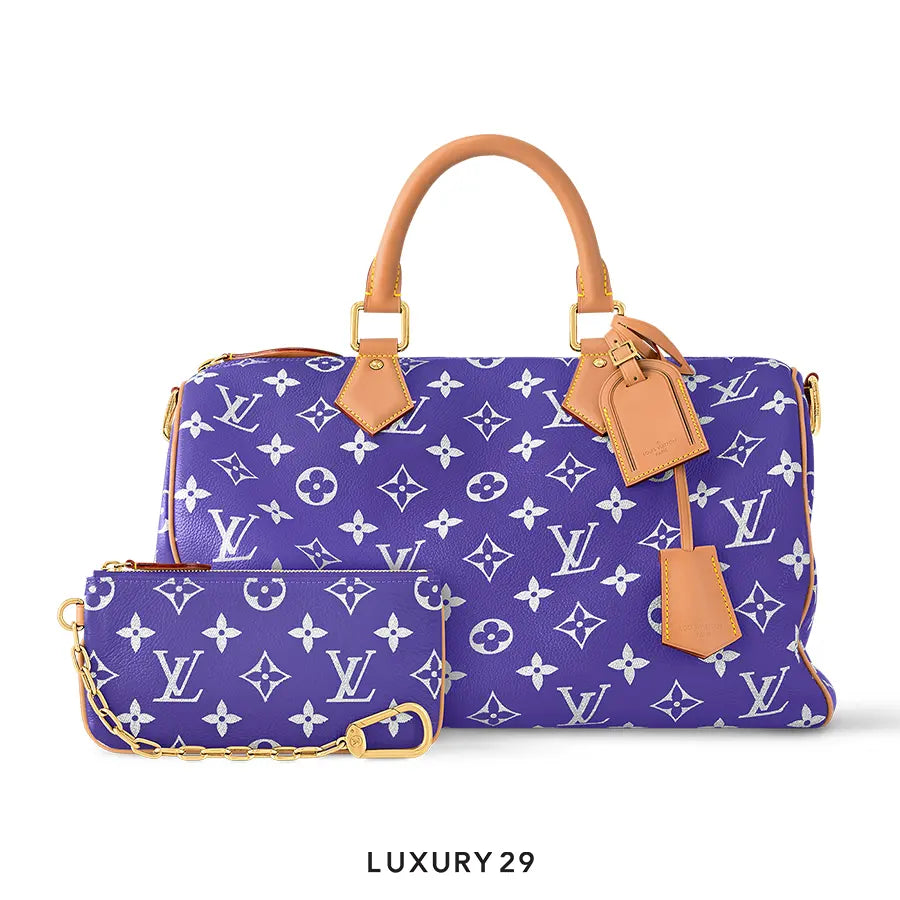 Louis Vuitton LV Speedy P9 Bandouliere 40 Amethyst Purple LOUIS VUITTON