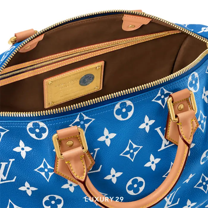 Louis Vuitton LV Speedy P9 Bandouliere 40 Bleu LOUIS VUITTON