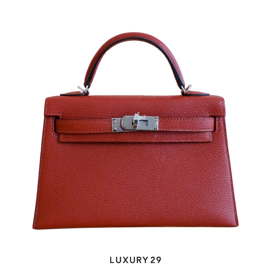 Hermes Kelly Sellier 20 Chevre Mysore Cuivre  (2022) / U Stamp