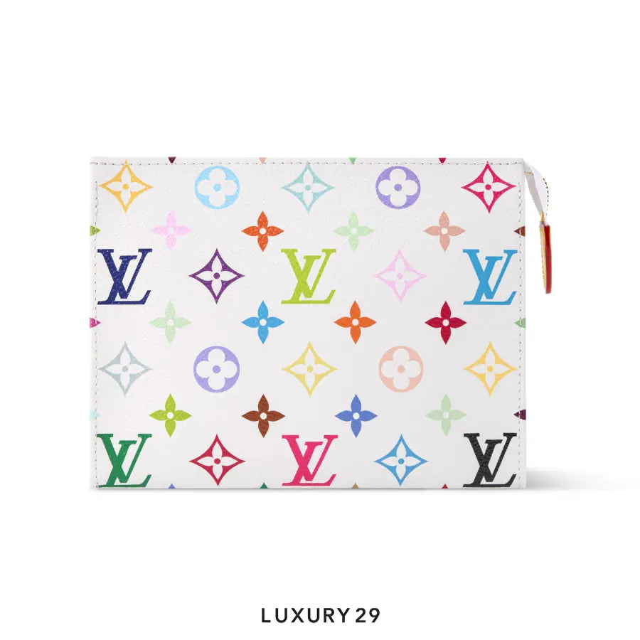 Louis Vuitton LV x TM Toiletry 19 Pouch Monogram Multicolore Canvas Multicolor LOUIS VUITTON Luxury29